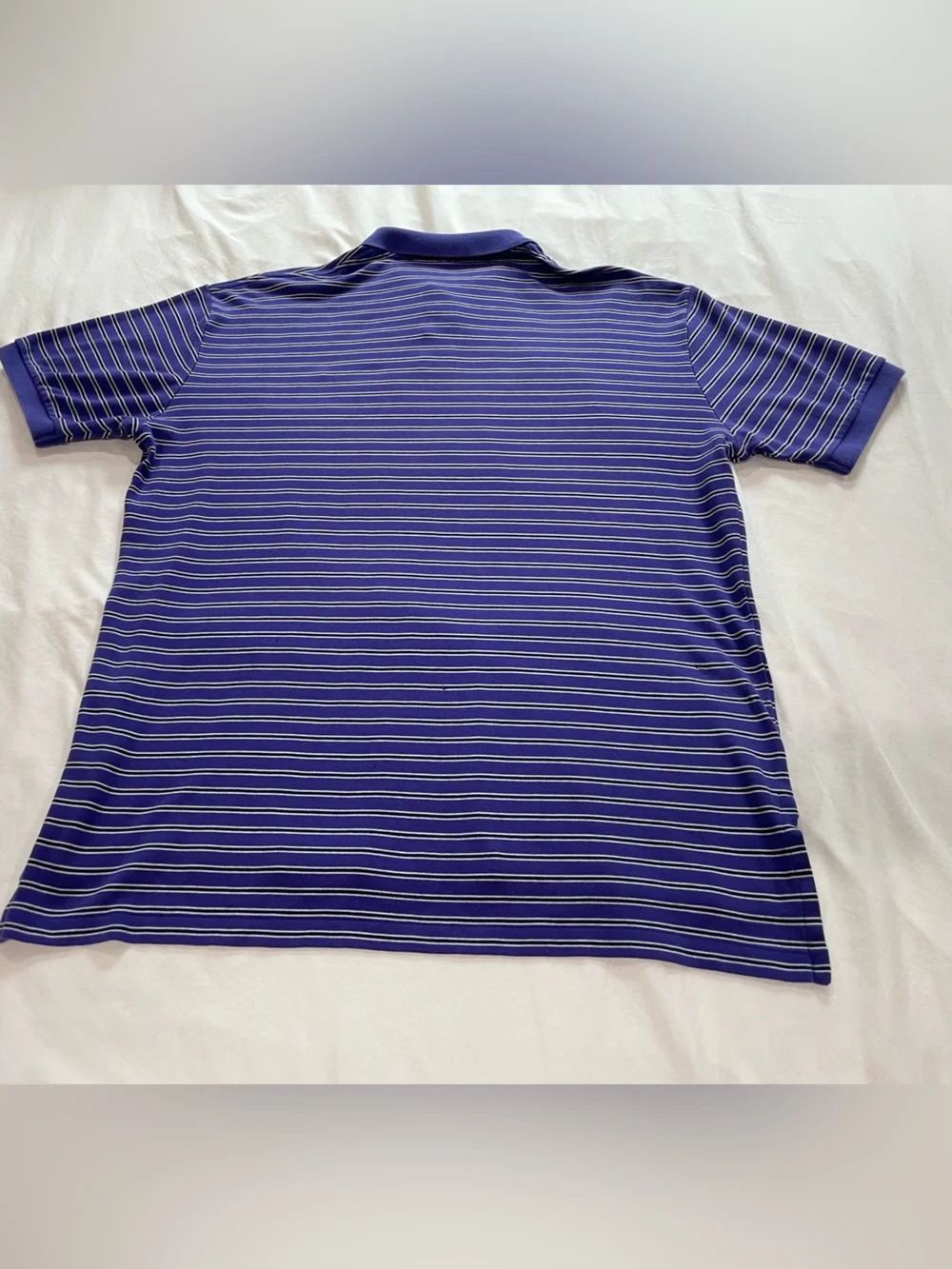 Ralph Lauren Men’s Purple Striped Polo Shirt XL